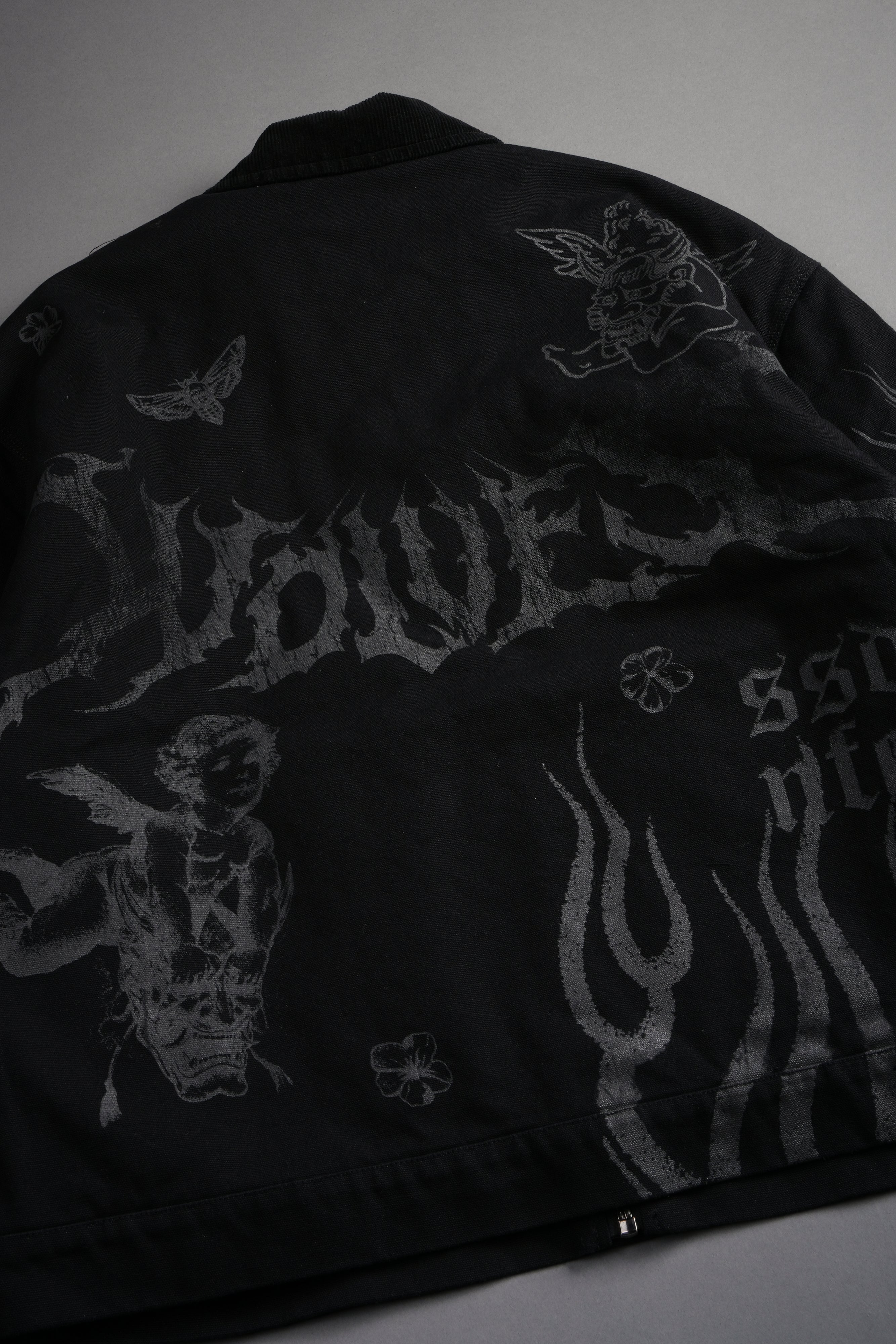 The Eagle & The Oni Earl Jacket in Black
