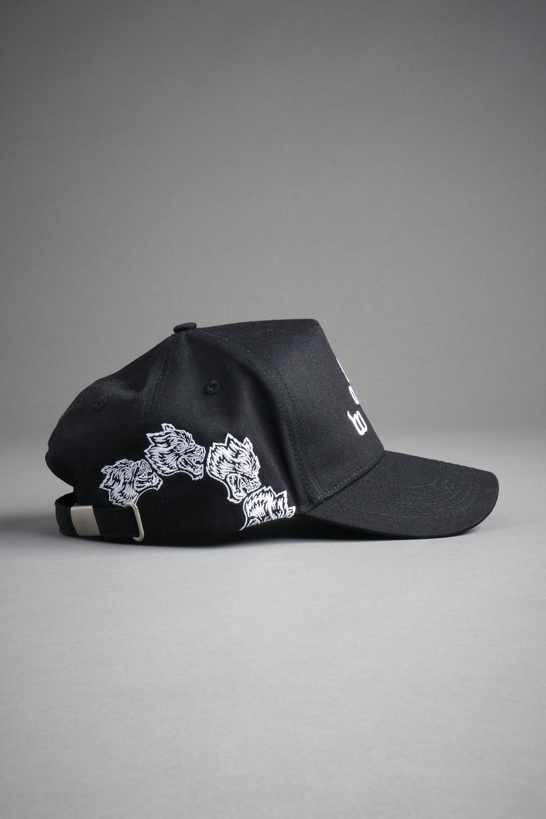 Surrounded Oni 5 Panel Hat in Black