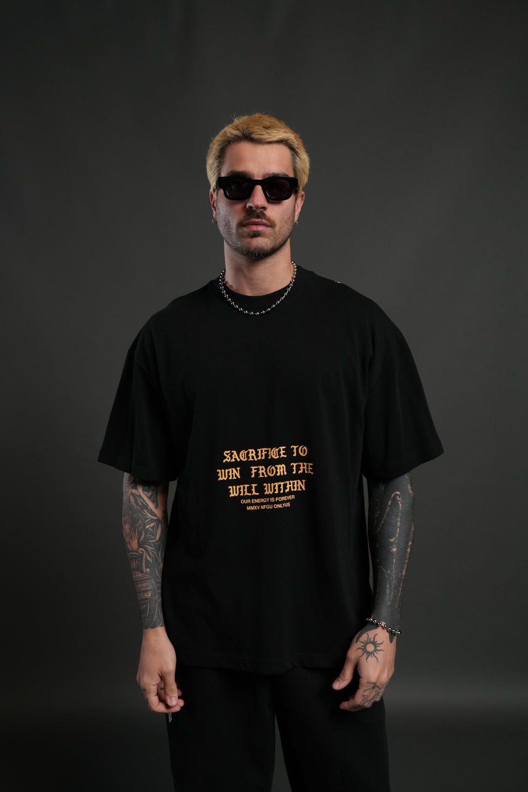 The Will Within "Premium" Oversized Tee in Black
