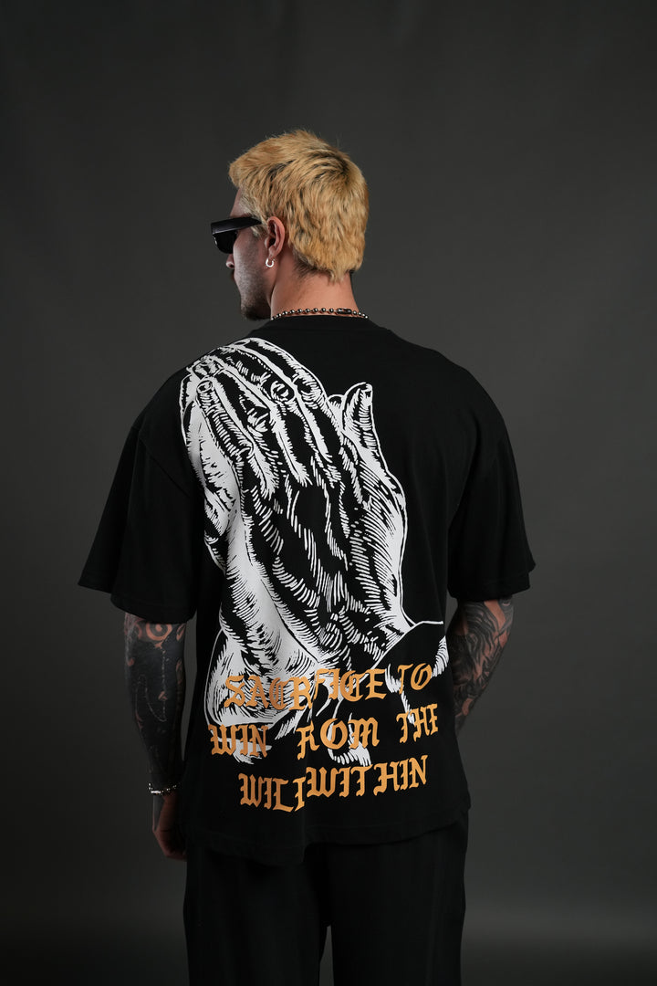 The Will Within "Premium" Oversized Tee in Black