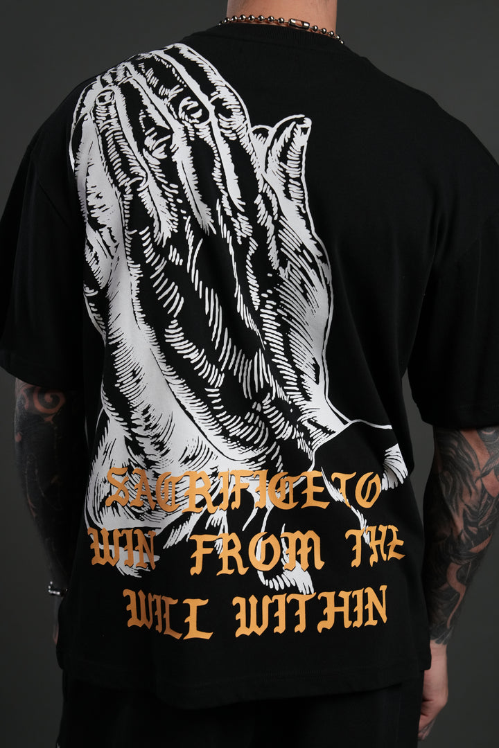 The Will Within "Premium" Oversized Tee in Black