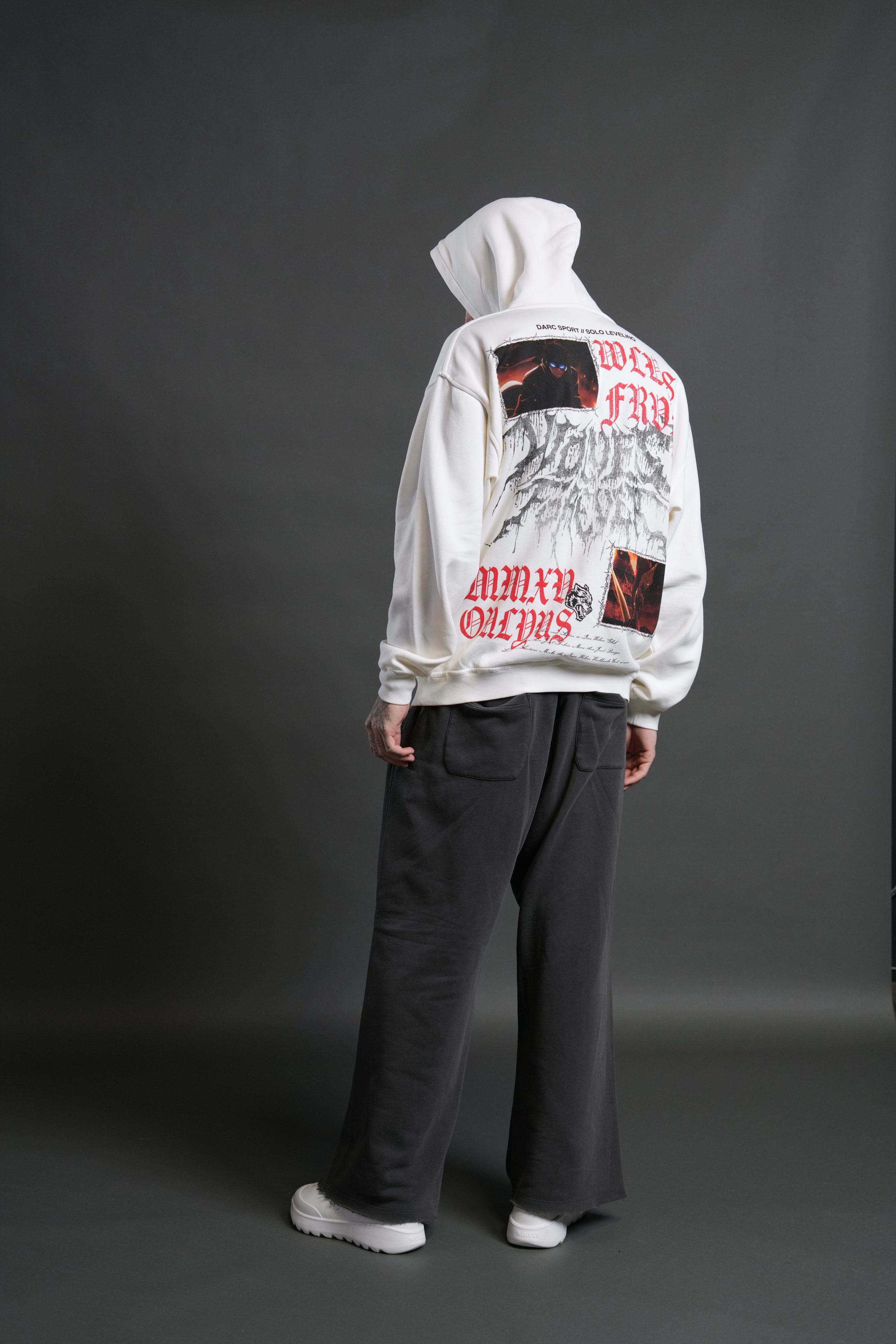 パーカー Darc Sport LAUREL PIERCE HOODIE CREAM M Demon Knight 