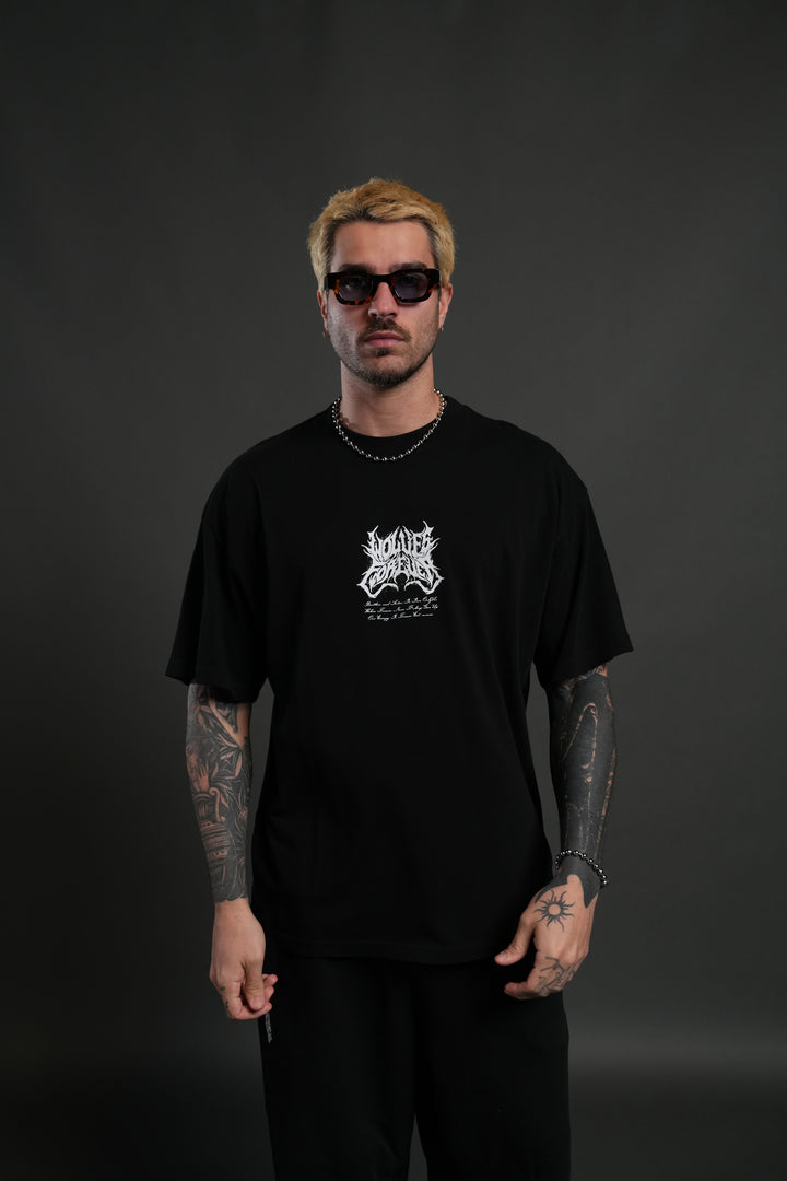 Sheer Loyalty "Premium" Oversized Tee in Black