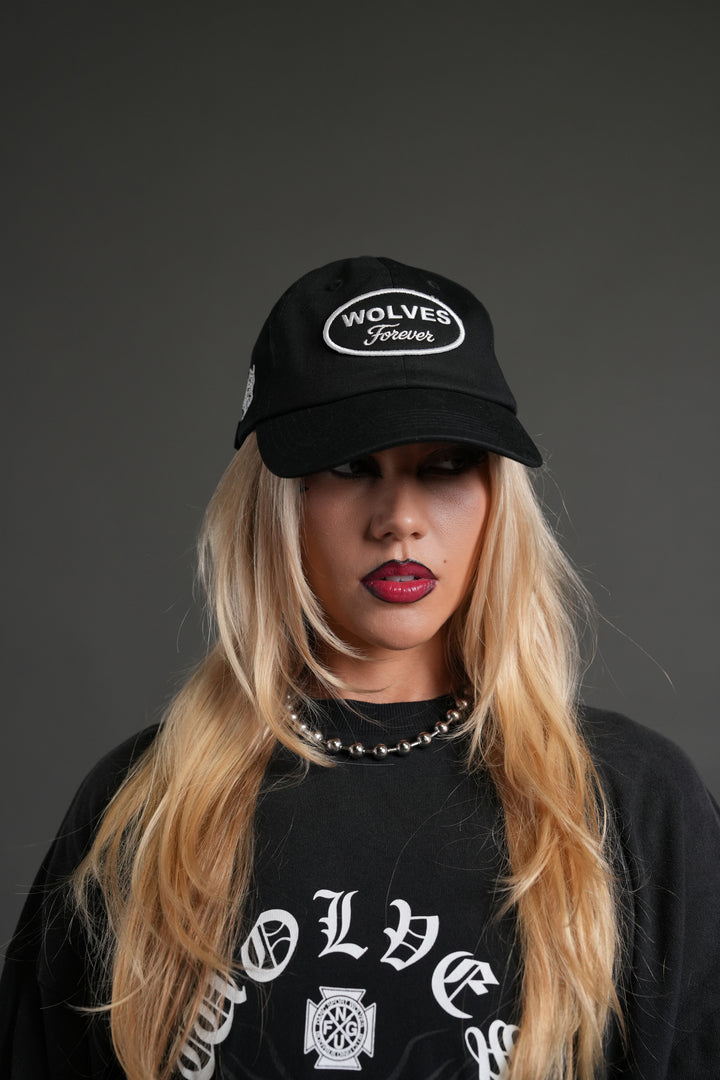 Our Time Dad Hat V2 in Black