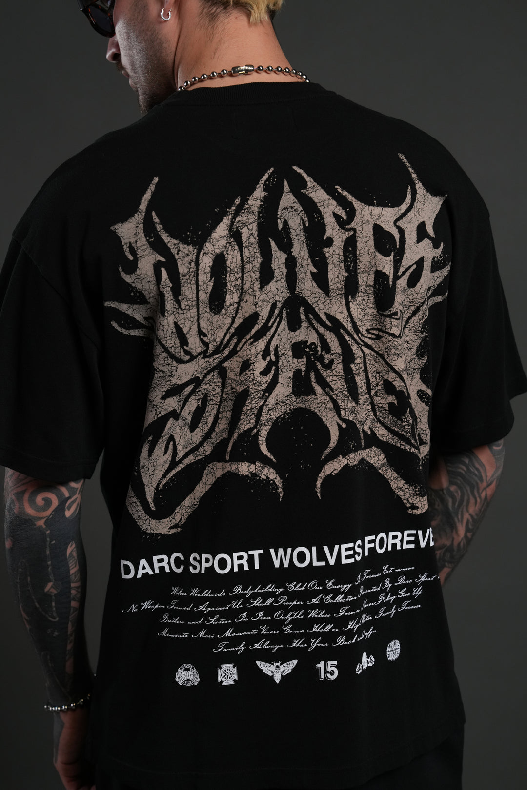 Sheer Loyalty "Premium" Oversized Tee in Black