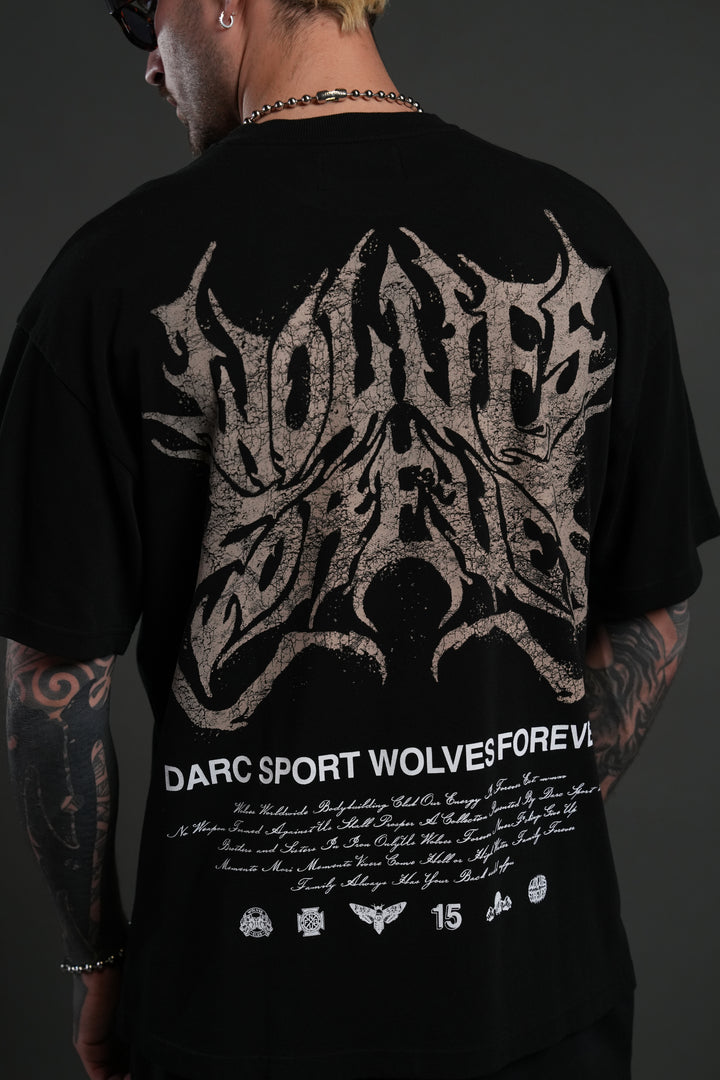 Sheer Loyalty "Premium" Oversized Tee in Black