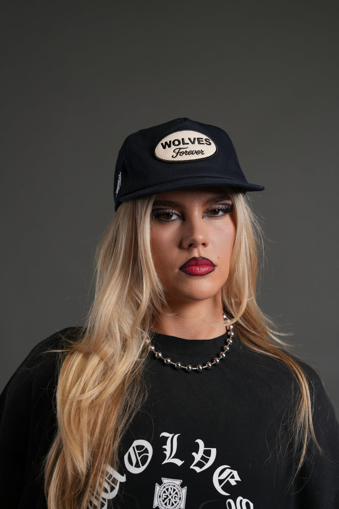 Our Time Vintage 5 Panel Hat in Nightshade