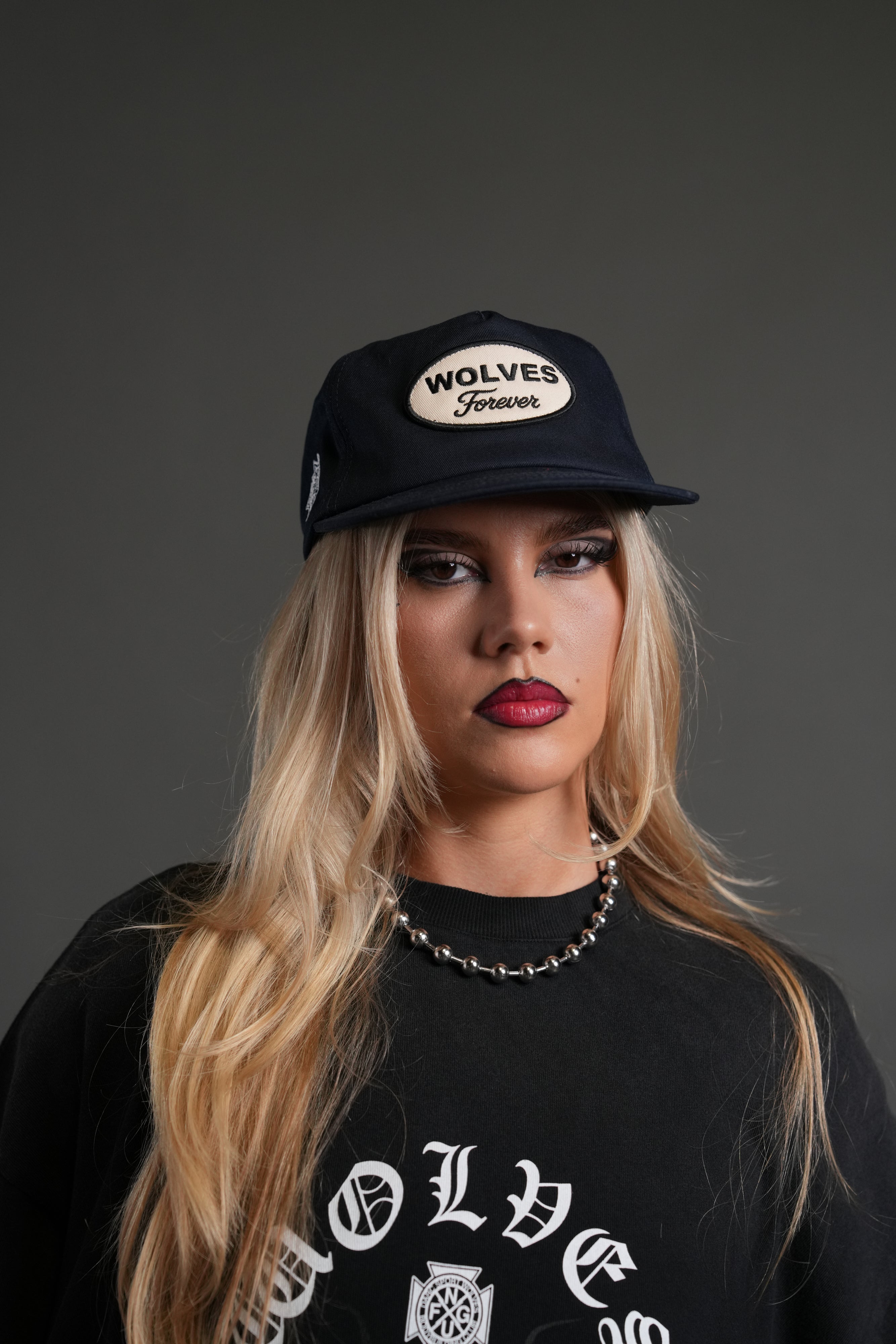 Our Time Vintage 5 Panel Hat in Nightshade