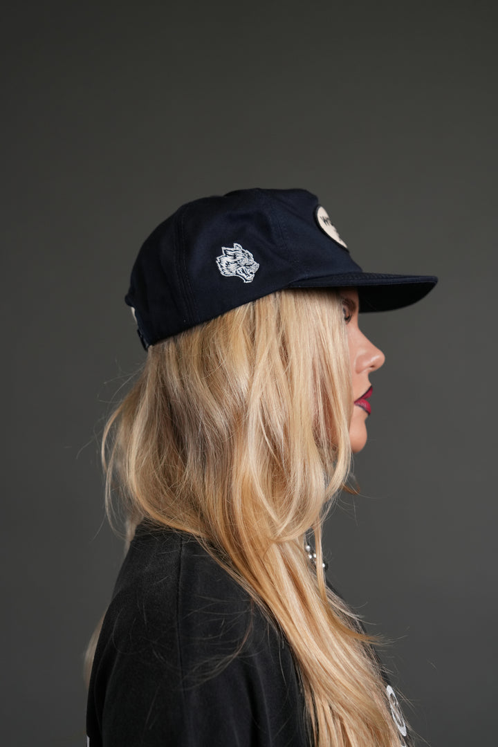Our Time Vintage 5 Panel Hat in Nightshade