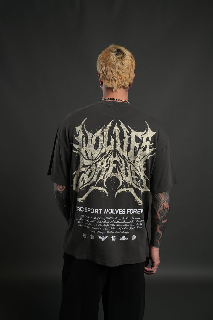 Sheer Loyalty "Premium" Oversized Tee in Wolf Gray