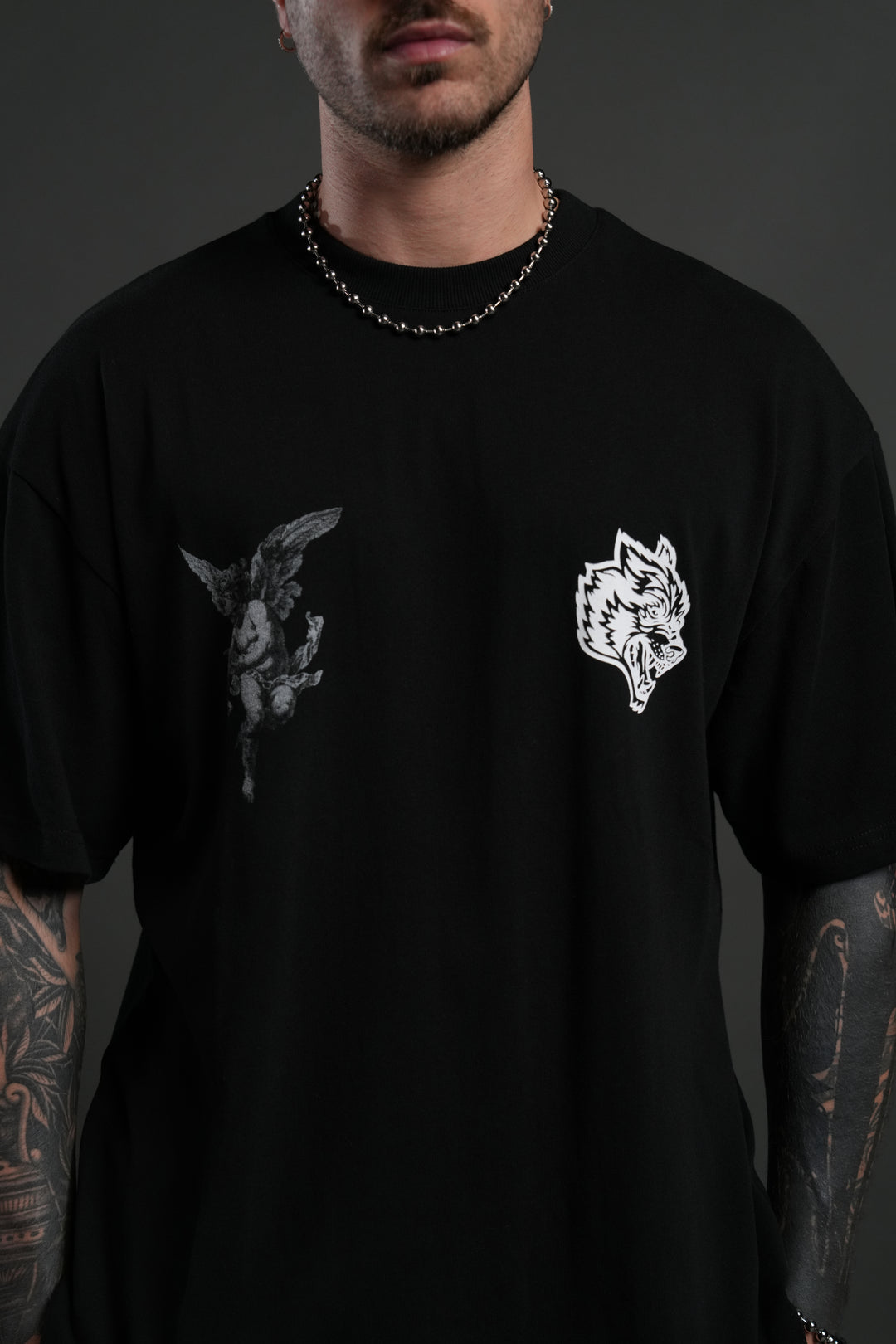 Darc Angel "Premium" Oversized Tee in Black