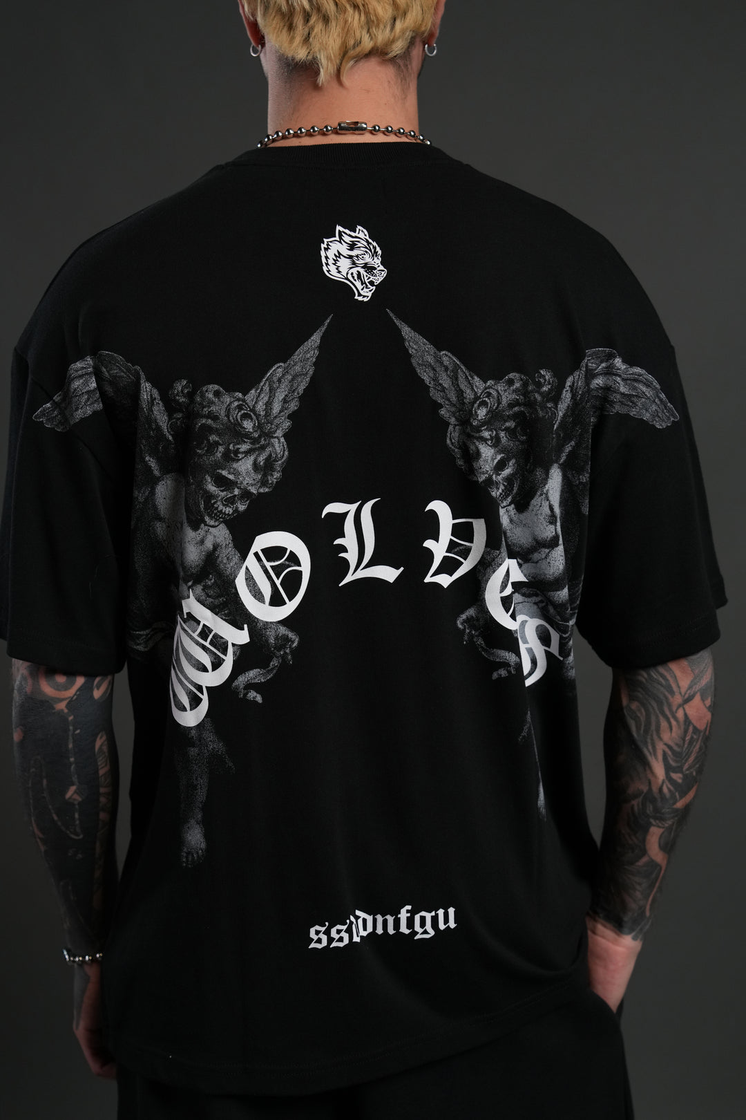 Darc Angel "Premium" Oversized Tee in Black