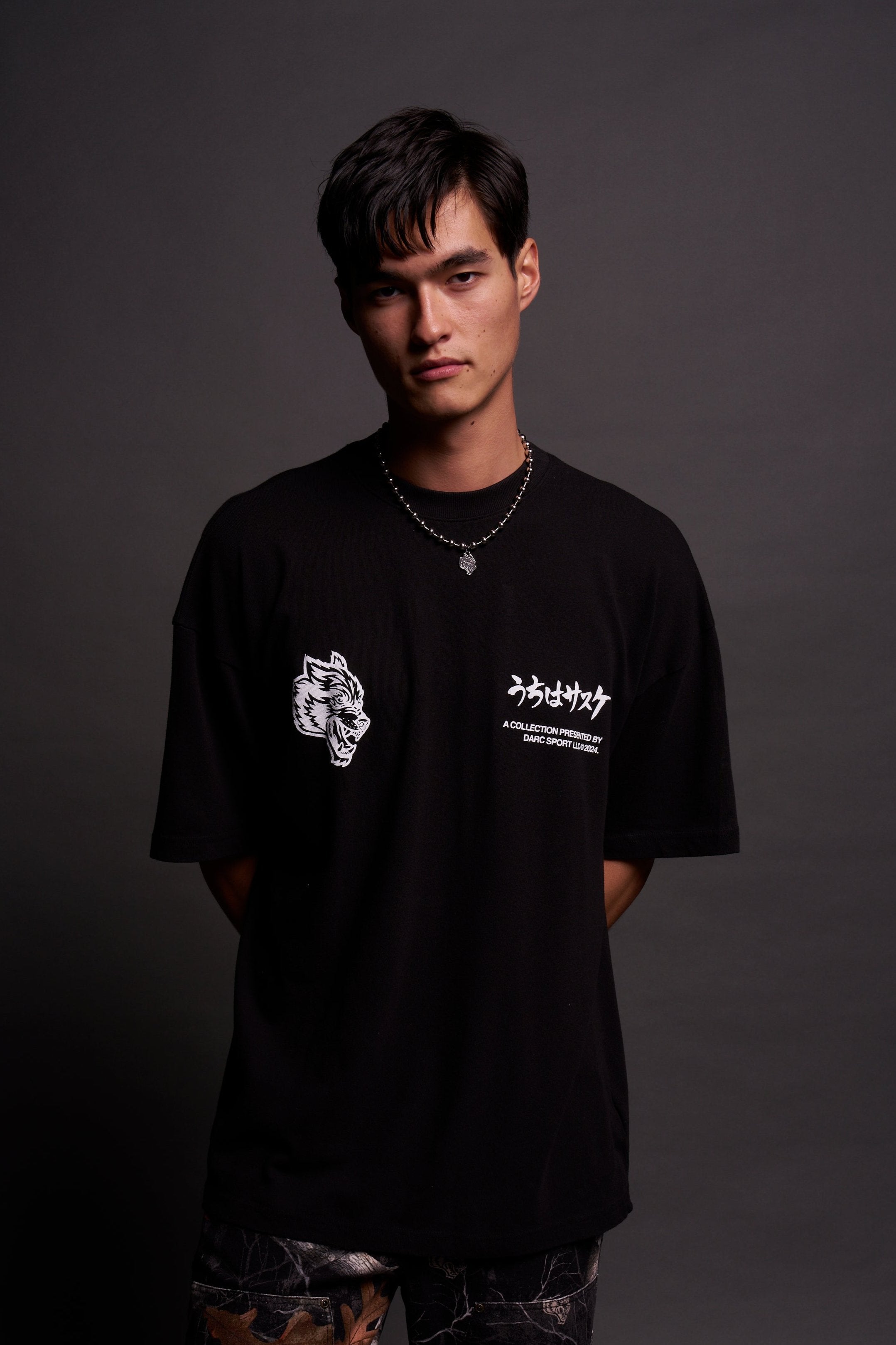 The Path I Walk V2 "Premium" Oversized Tee in Black