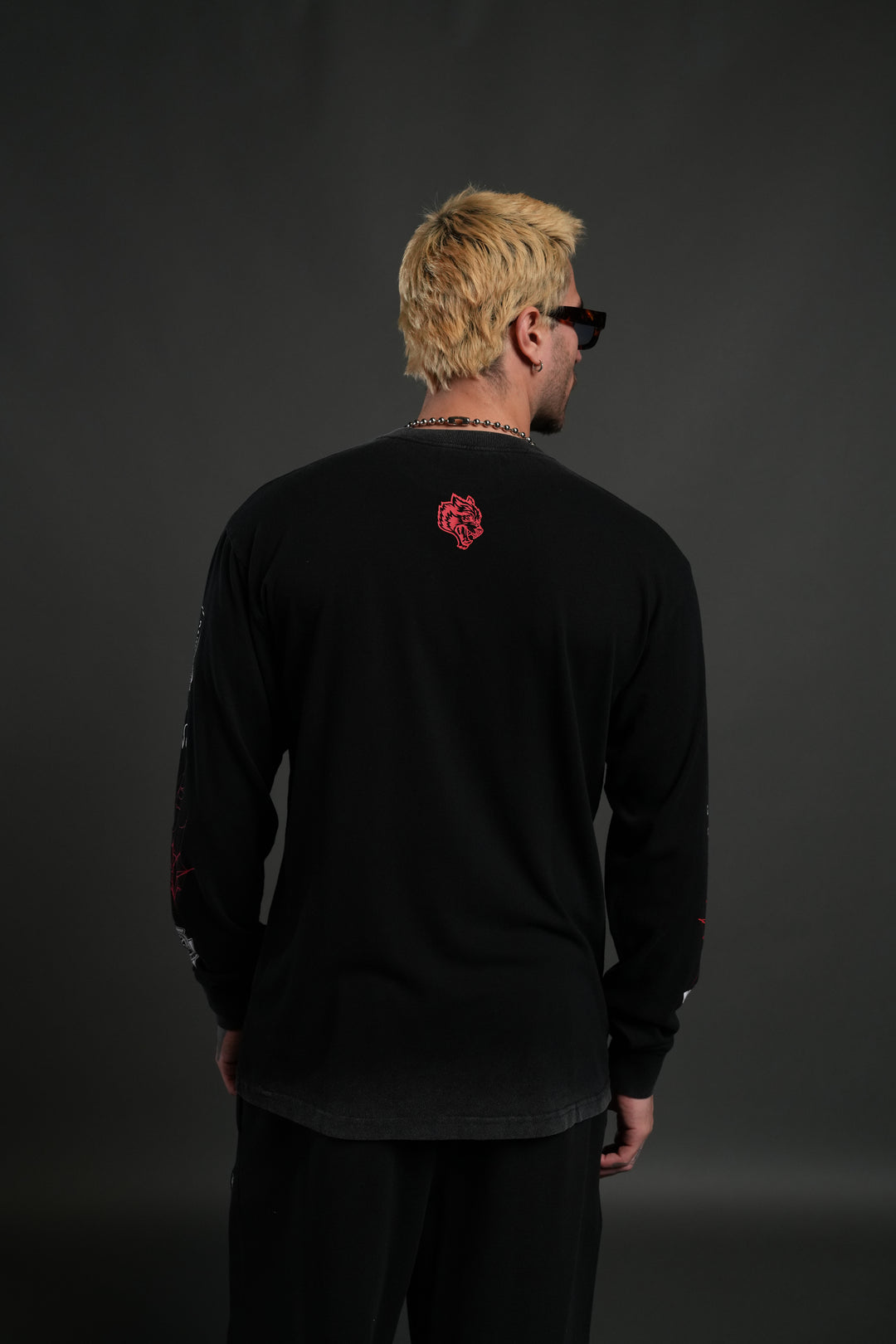 Blood Thirsty Webs "Premium" L/S Tee in Black