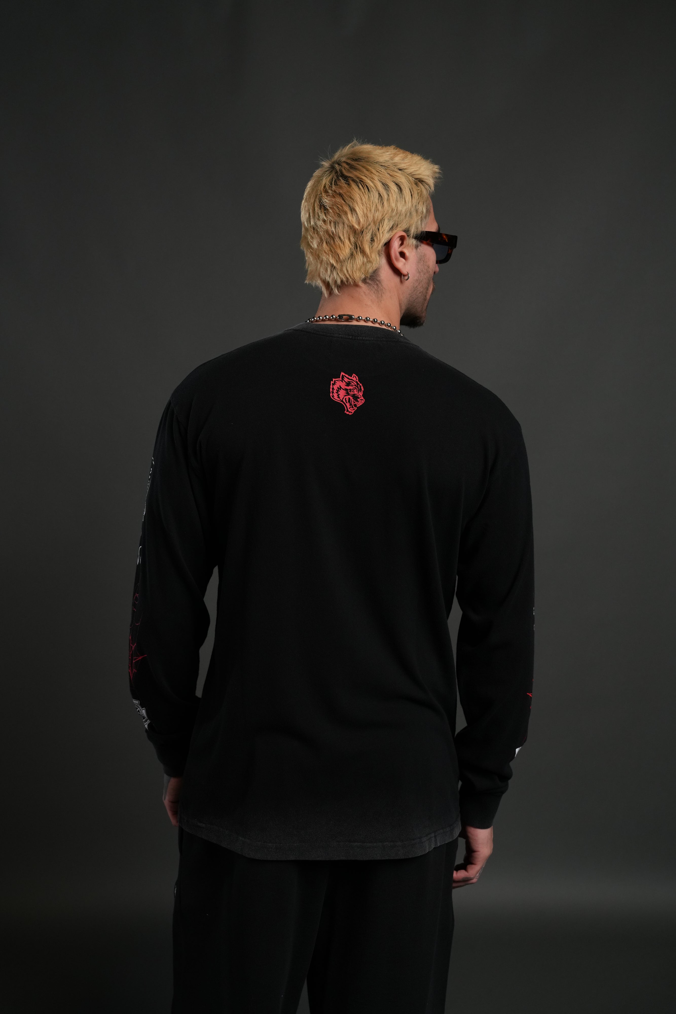 Blood Thirsty Webs "Premium" L/S Tee in Black