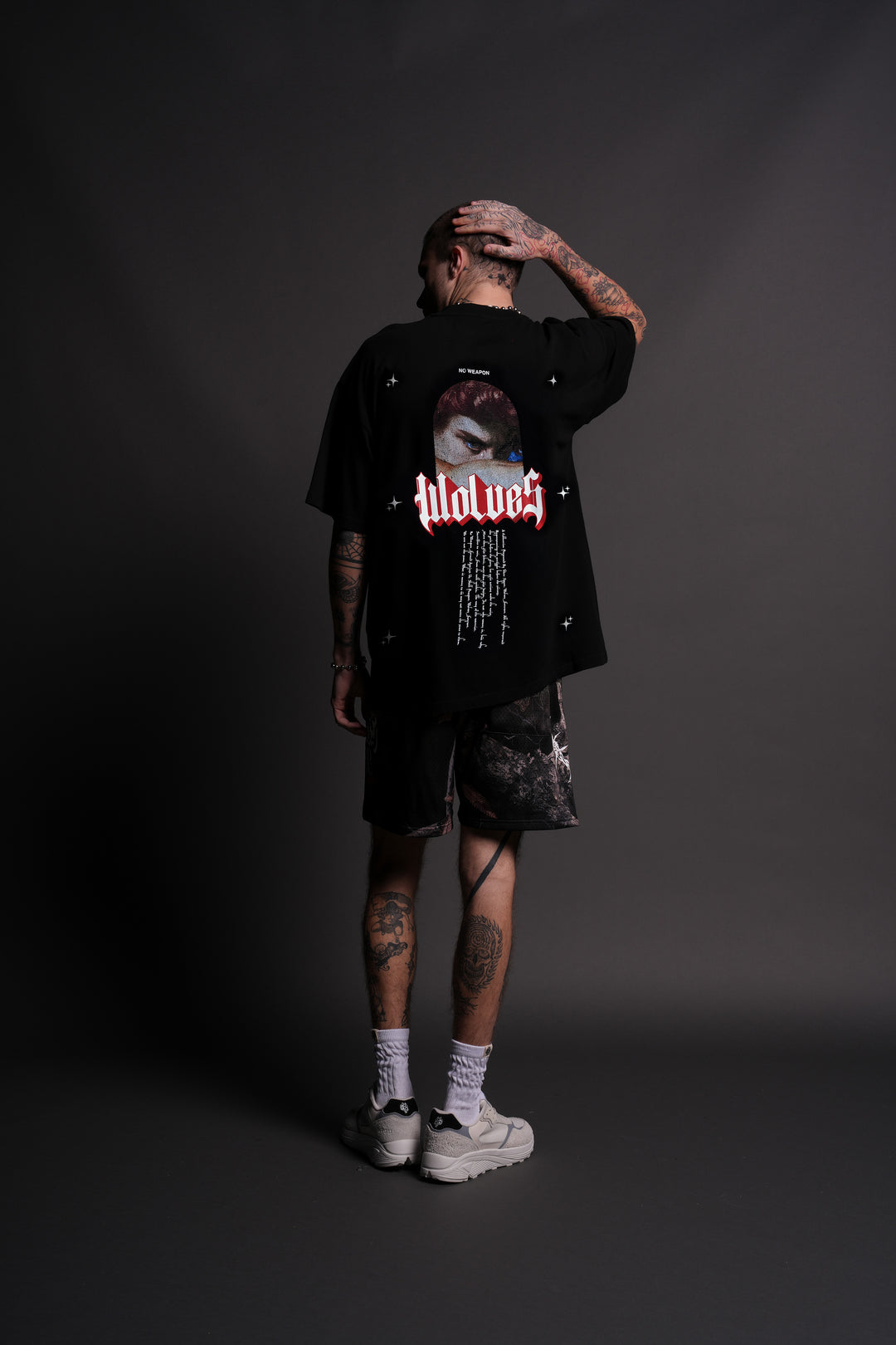 Now and Forever V2 "Premium" Oversized Tee in Black