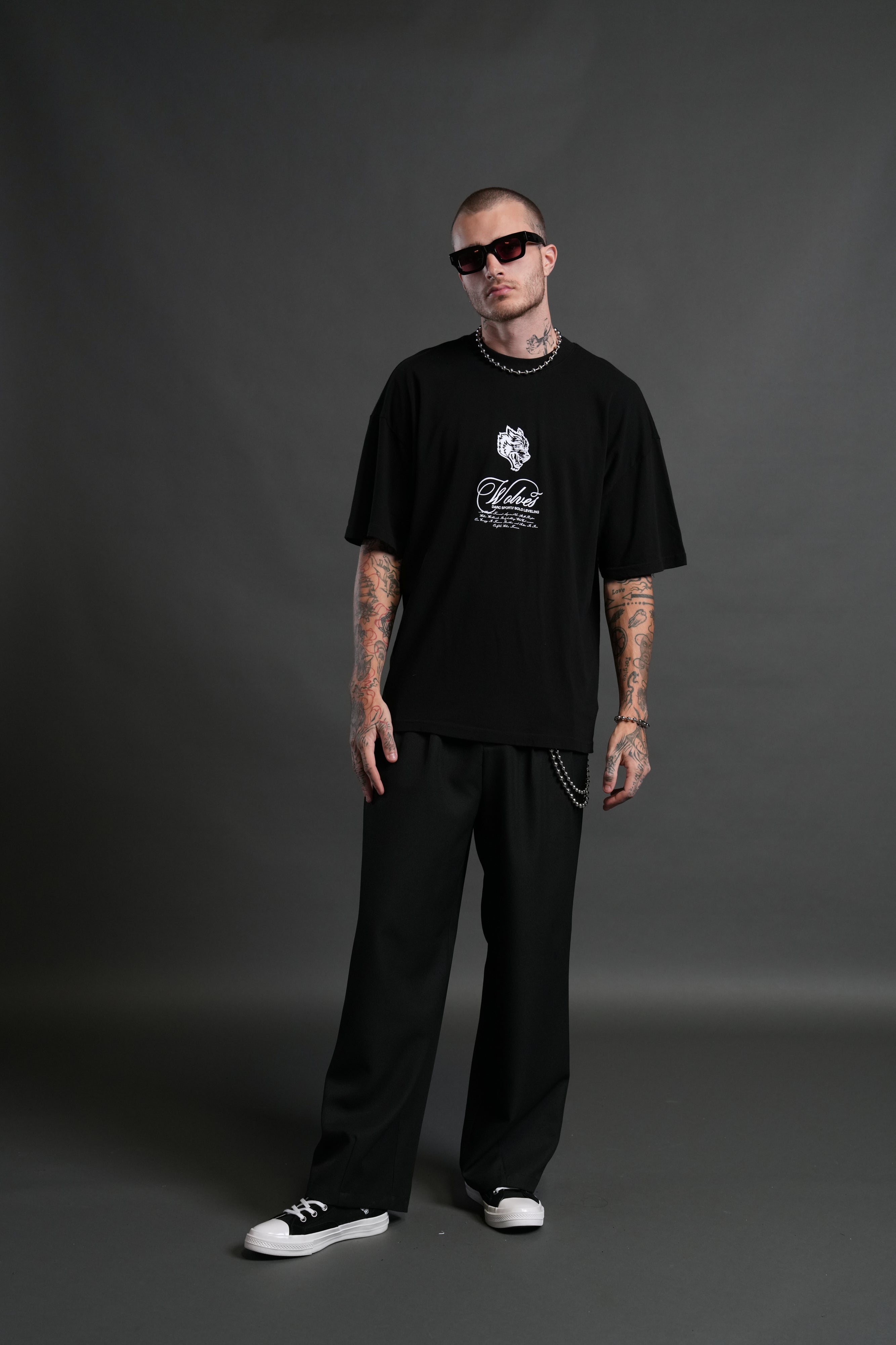 (1 Of 500) Arise "Premium" Oversized Tee in Black