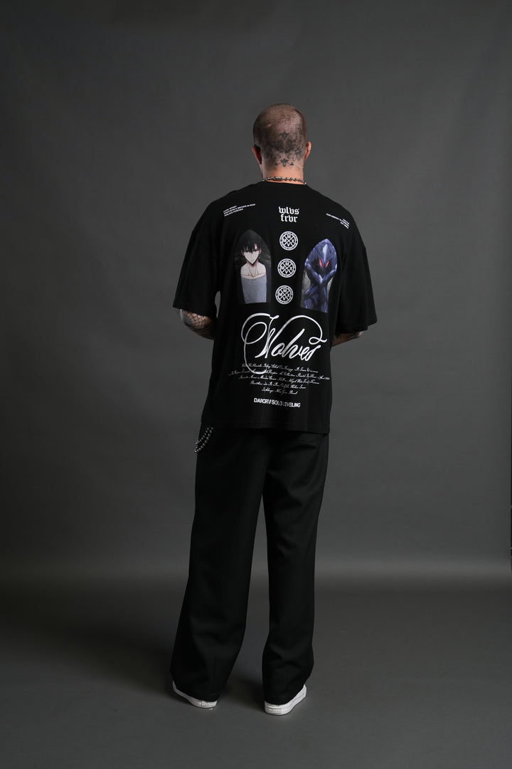 (1 Of 500) Arise "Premium" Oversized Tee in Black