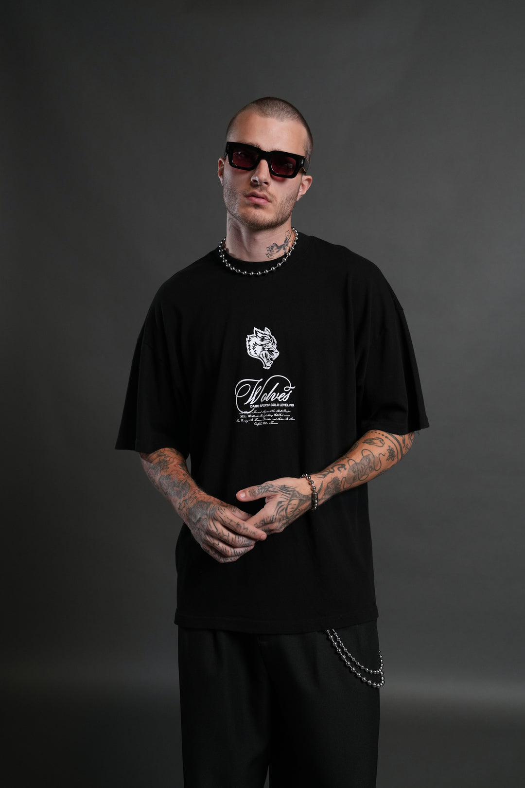 (1 Of 500) Arise "Premium" Oversized Tee in Black