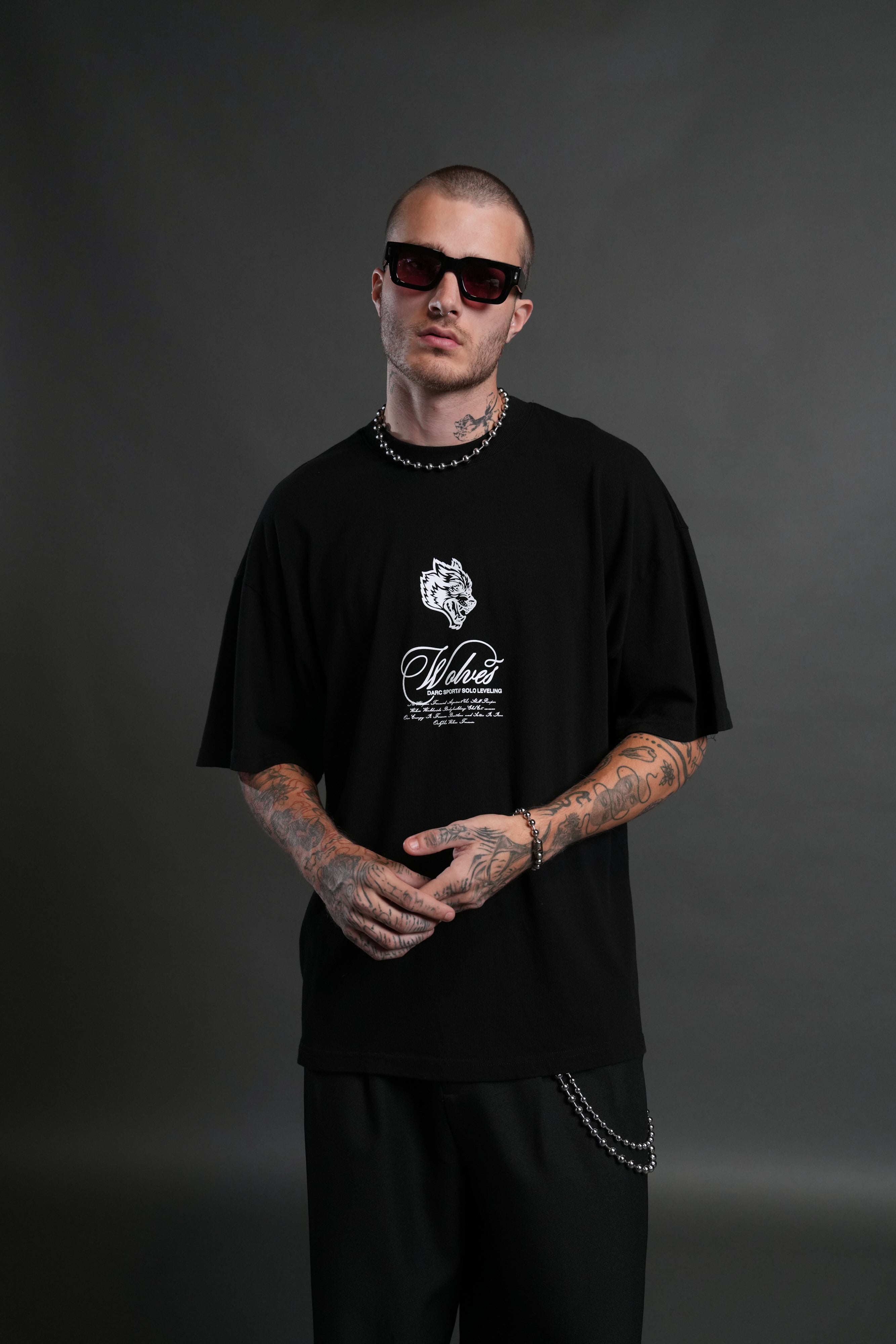 (1 Of 500) Arise "Premium" Oversized Tee in Black