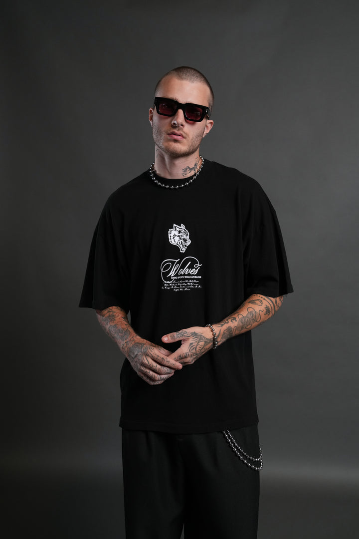 (1 Of 500) Arise "Premium" Oversized Tee in Black