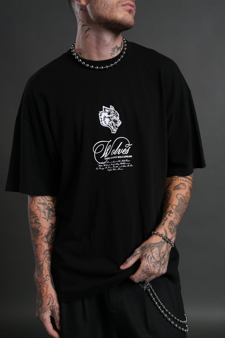(1 Of 500) Arise "Premium" Oversized Tee in Black