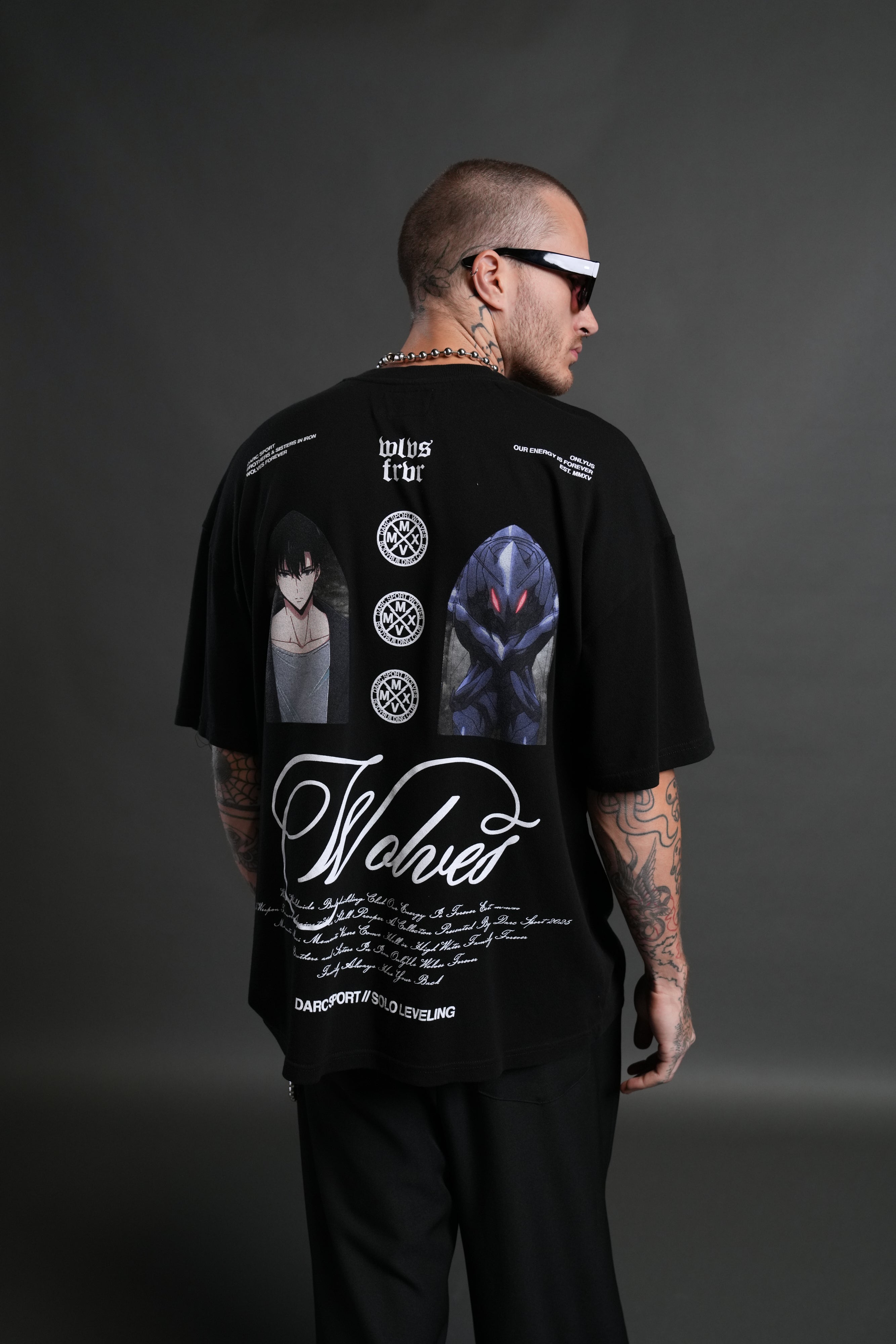 (1 Of 500) Arise "Premium" Oversized Tee in Black