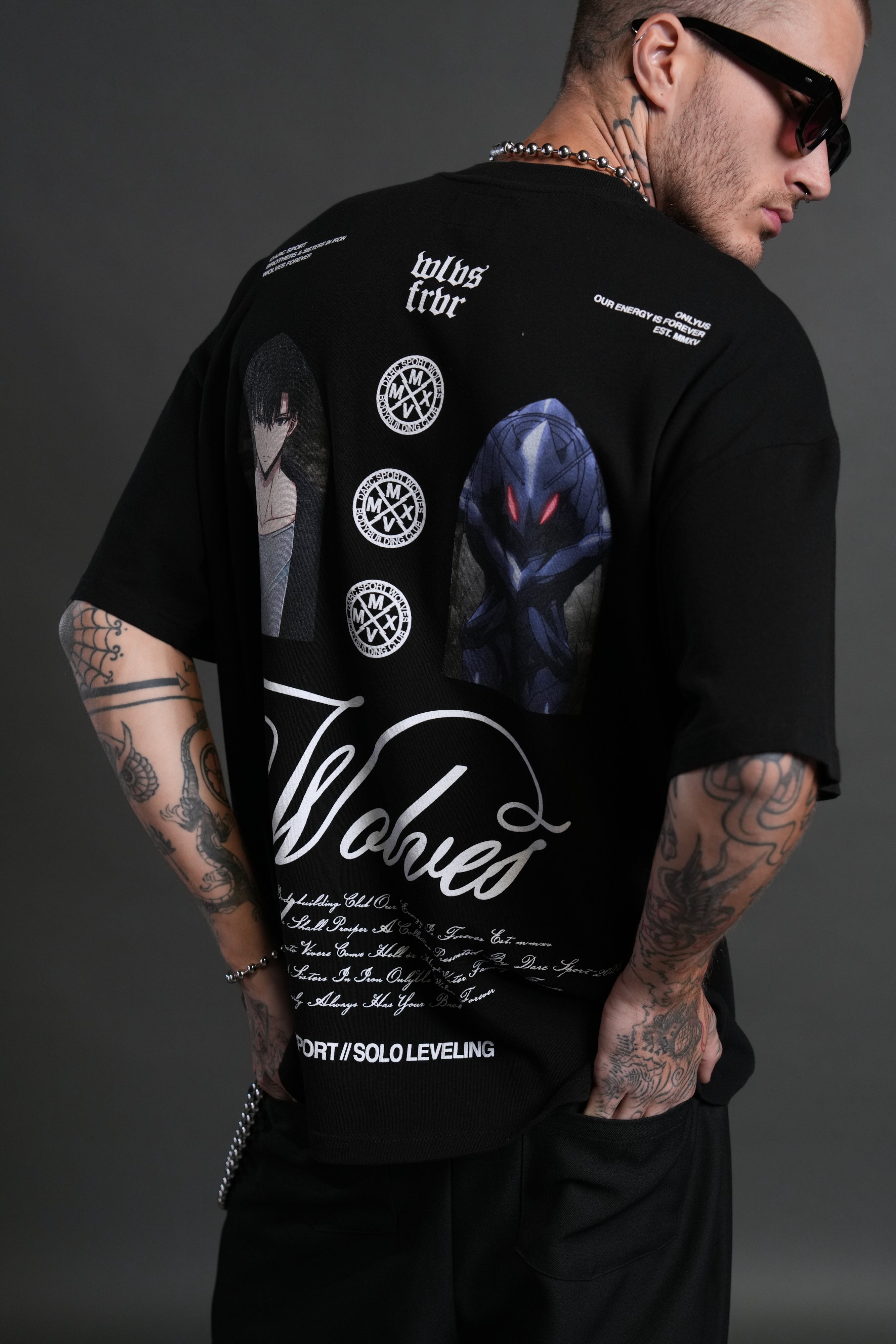 (1 Of 500) Arise "Premium" Oversized Tee in Black