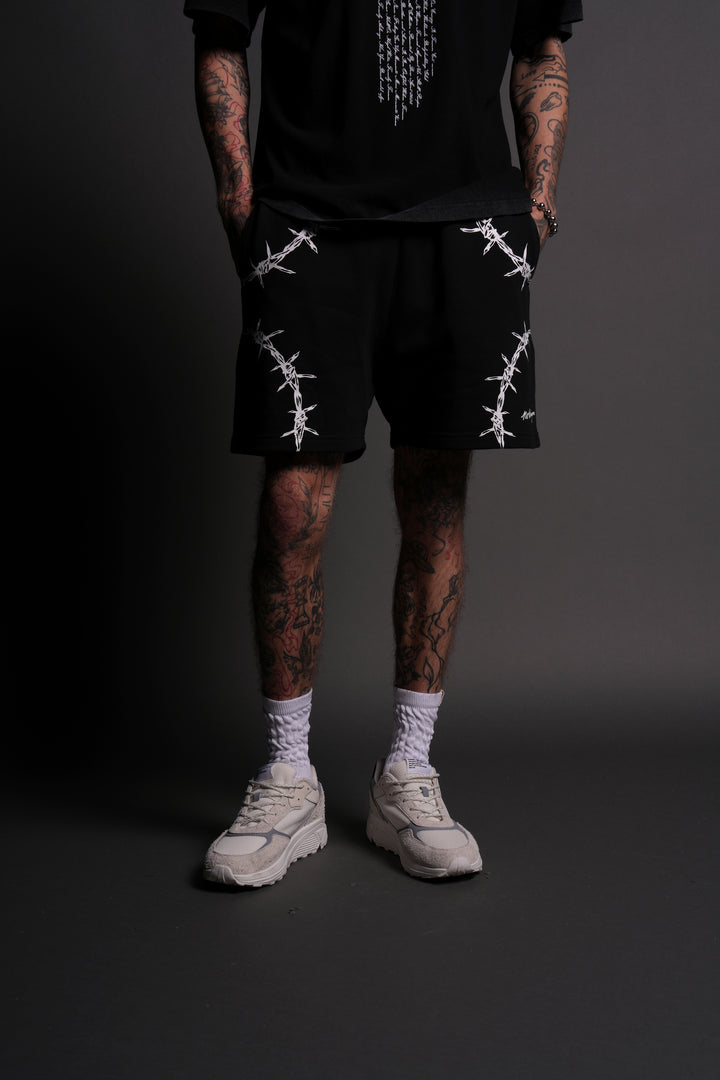 Resilience Post Lounge Sweat Shorts in Black