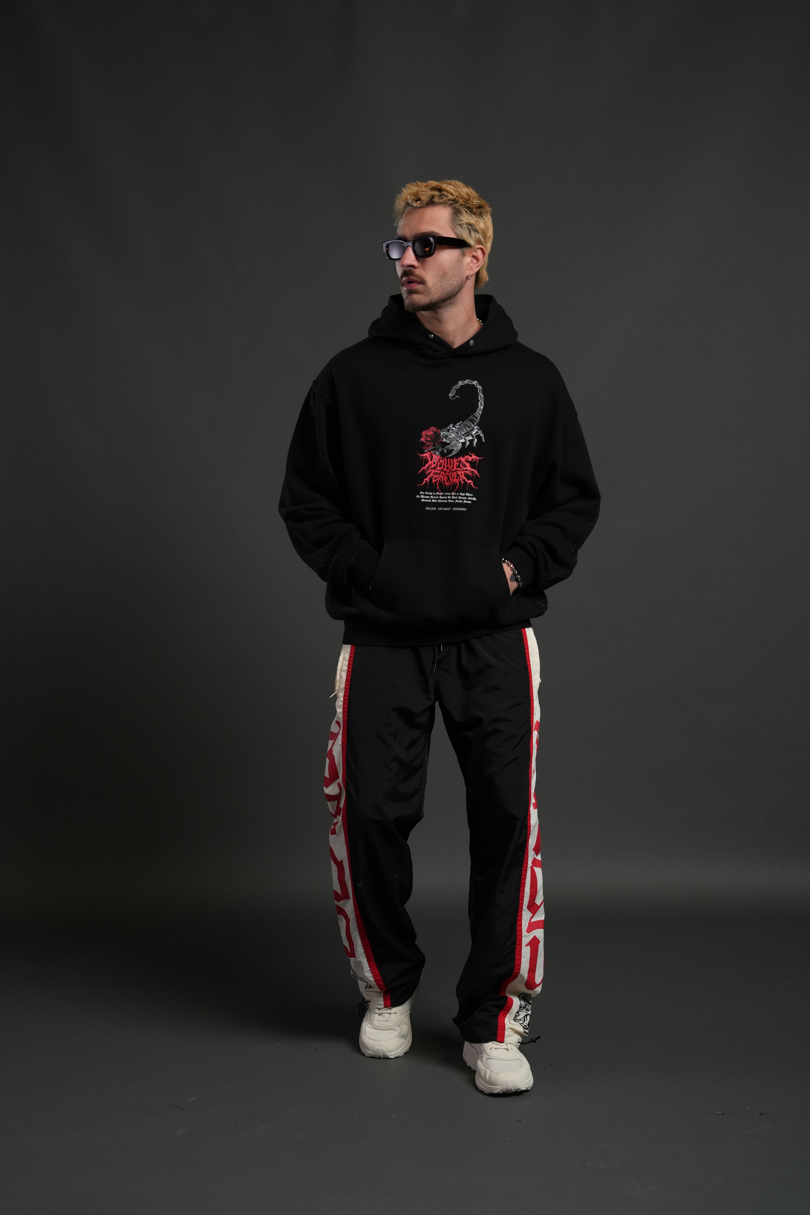 Scorpion Thorns "Pierce" Hoodie in Black