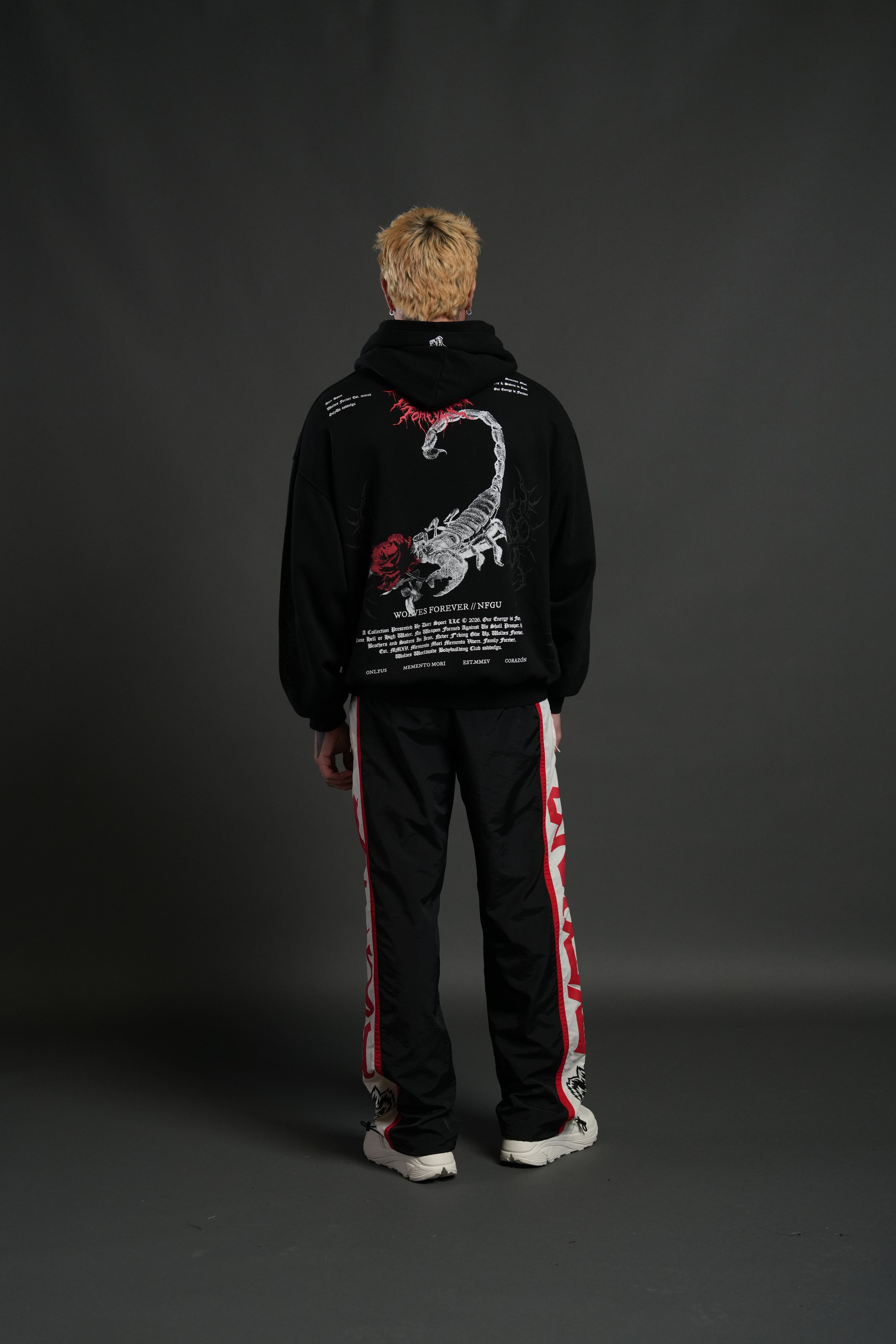 Scorpion Thorns "Pierce" Hoodie in Black