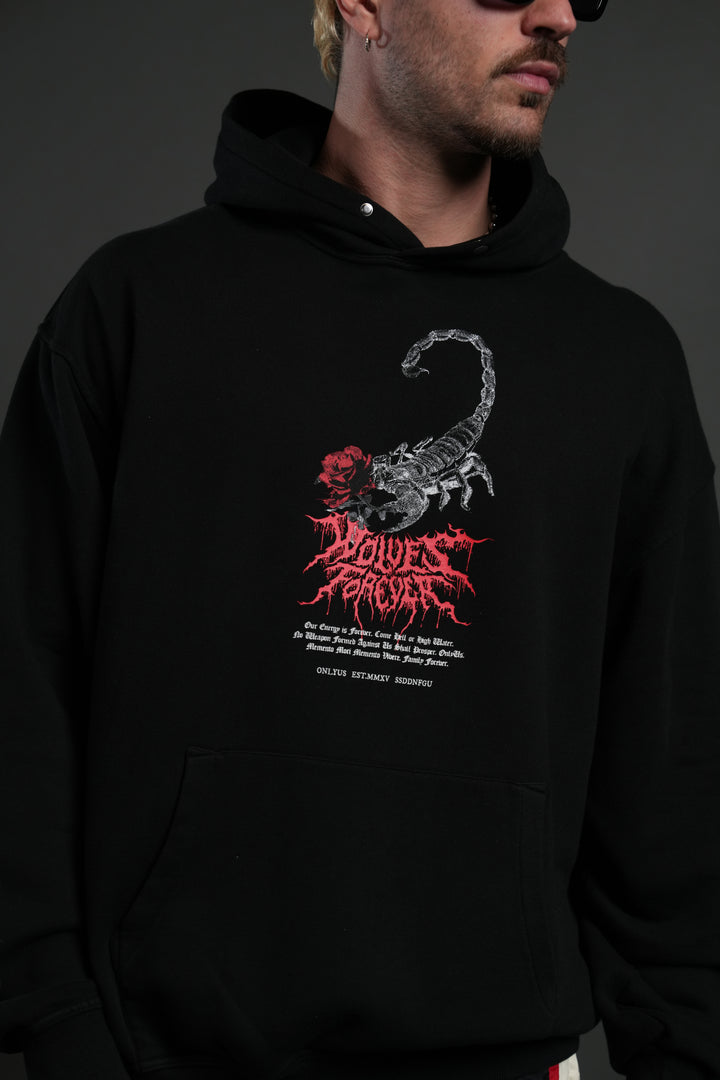 Scorpion Thorns "Pierce" Hoodie in Black