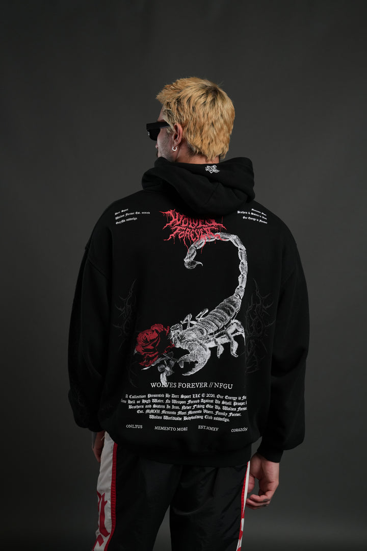 Scorpion Thorns "Pierce" Hoodie in Black