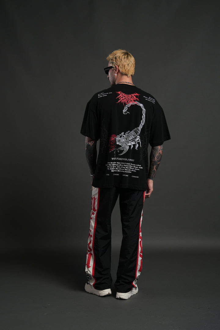 Scorpion Thorns "Premium" Oversized Tee in Black