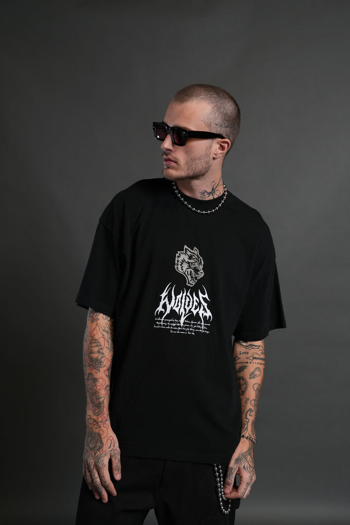 Shadow Shaman "Premium" Oversized Tee in Black