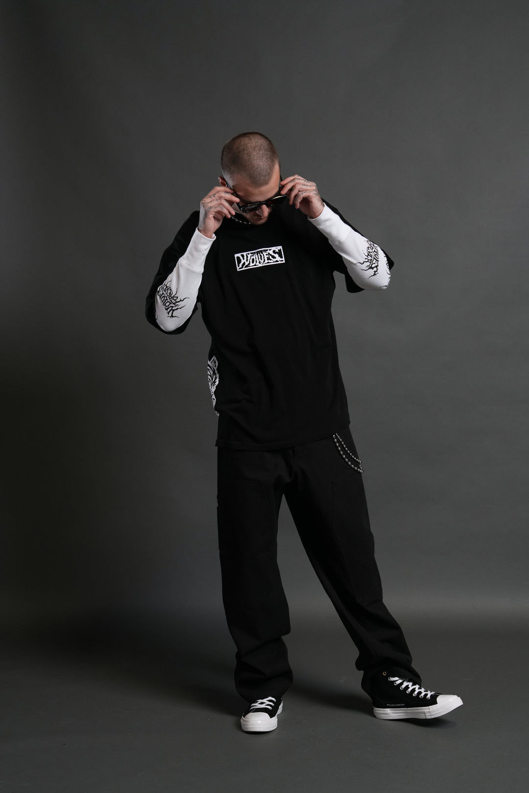 Darc Hunter "Premium" Oversized Tee in Black