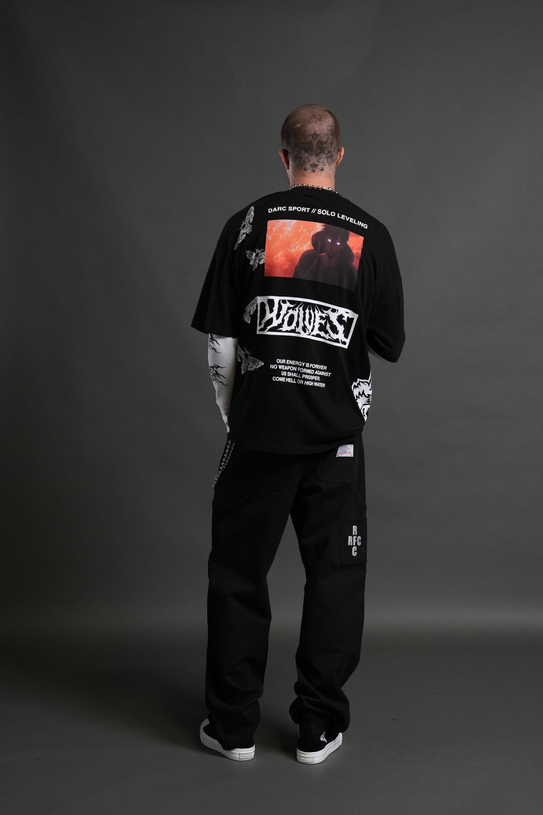 Darc Hunter "Premium" Oversized Tee in Black
