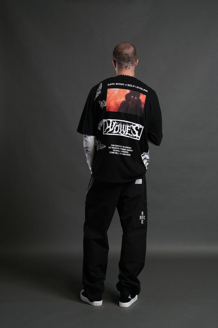 Darc Hunter "Premium" Oversized Tee in Black
