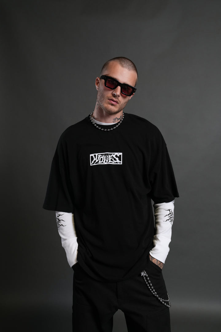 Darc Hunter "Premium" Oversized Tee in Black