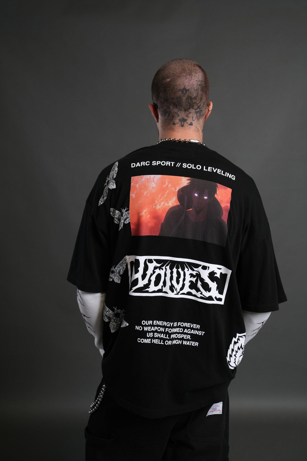 Darc Hunter "Premium" Oversized Tee in Black