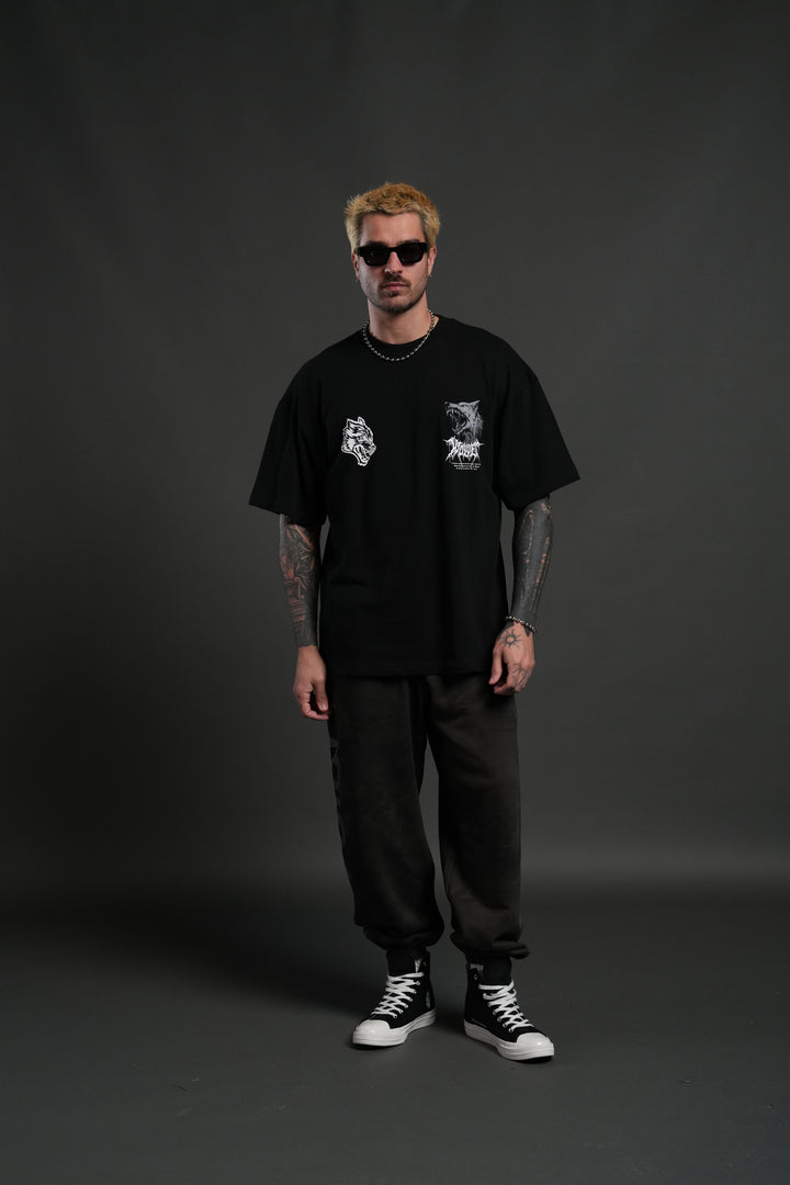 Fenrir Storm "Premium" Oversized Tee in Black