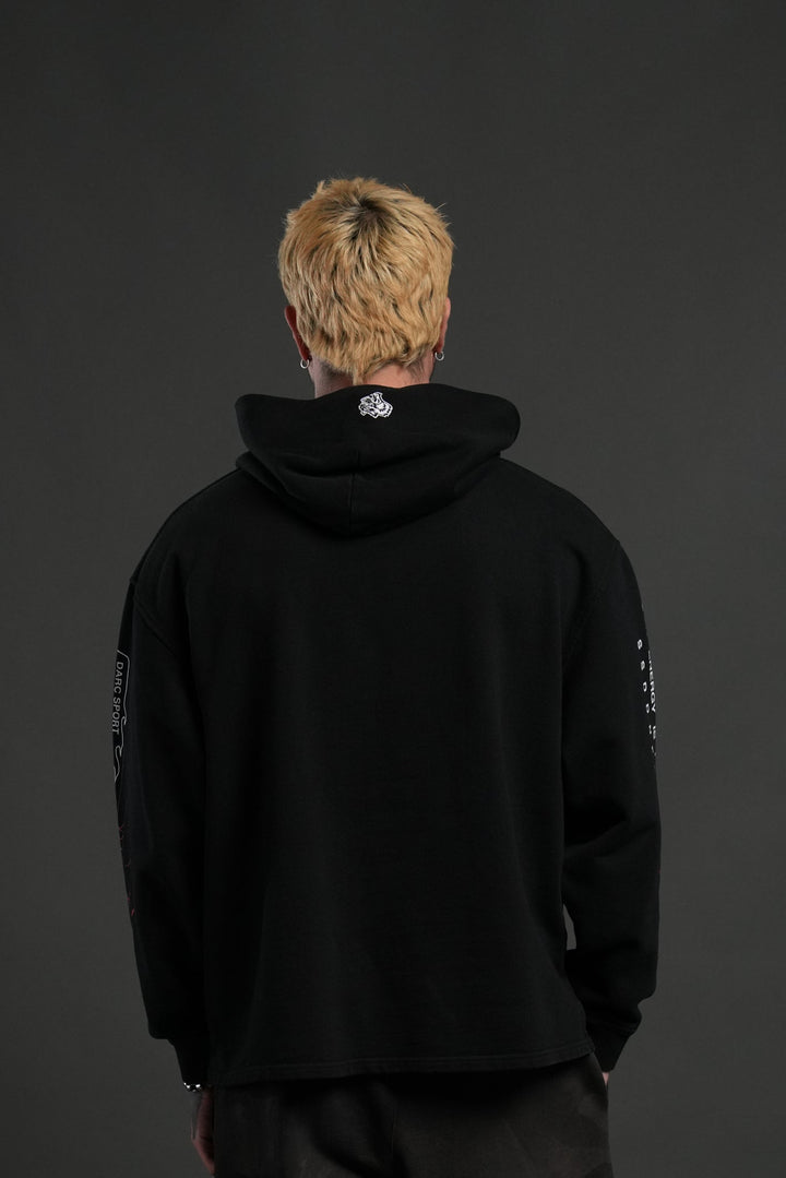 Blood Thirsty Webs "Moaty" Hoodie in Black