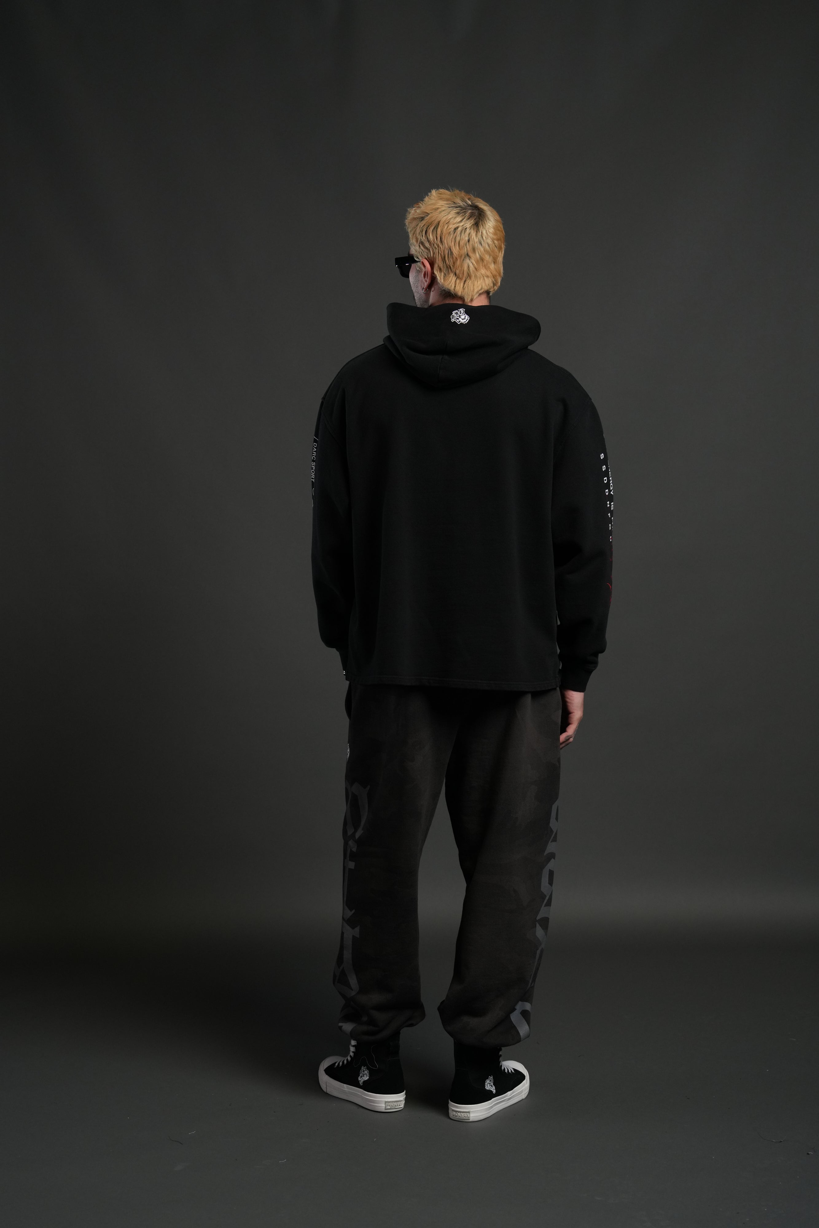 Blood Thirsty Webs "Moaty" Hoodie in Black