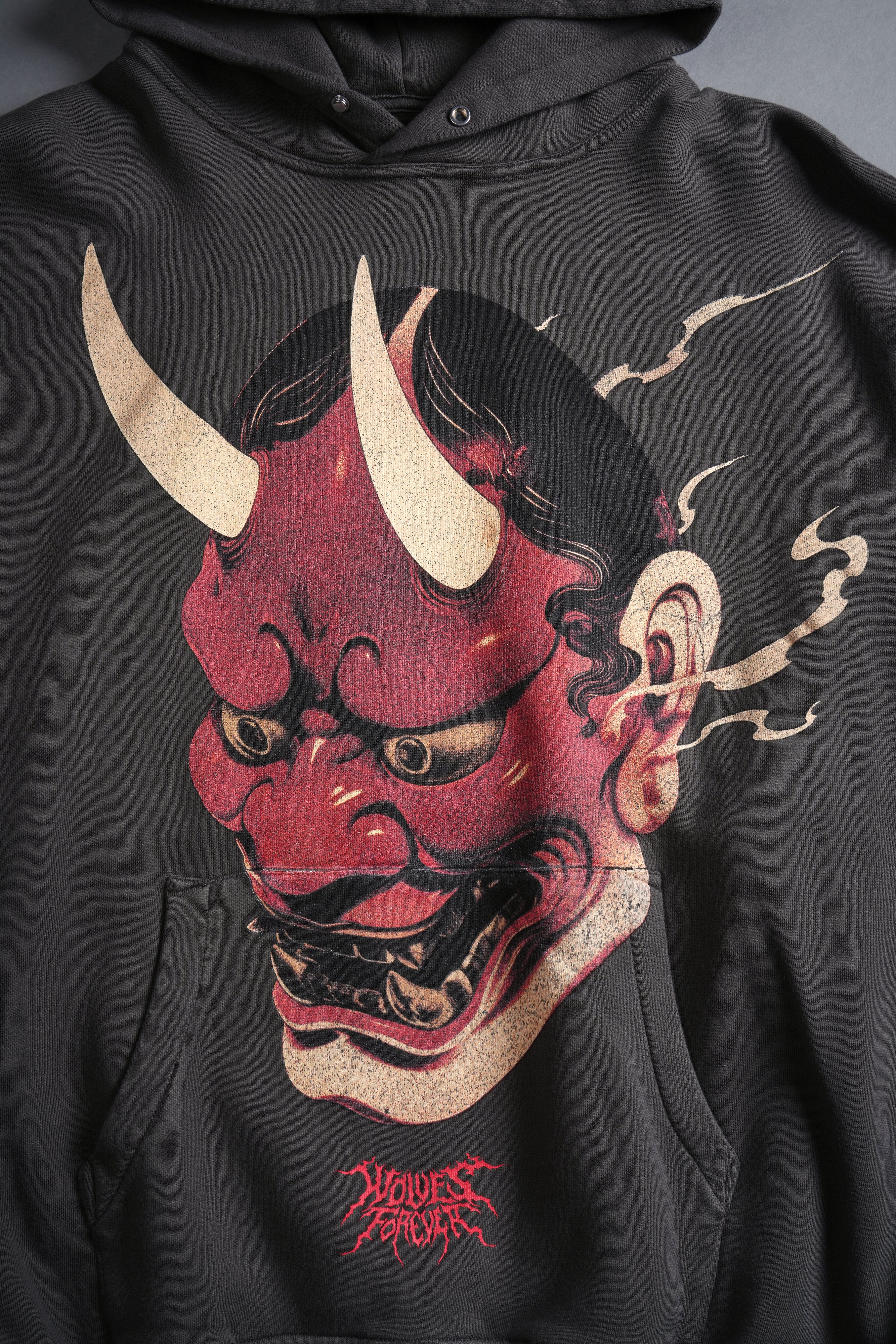 Oni Code "Pierce" Hoodie in Wolf Gray