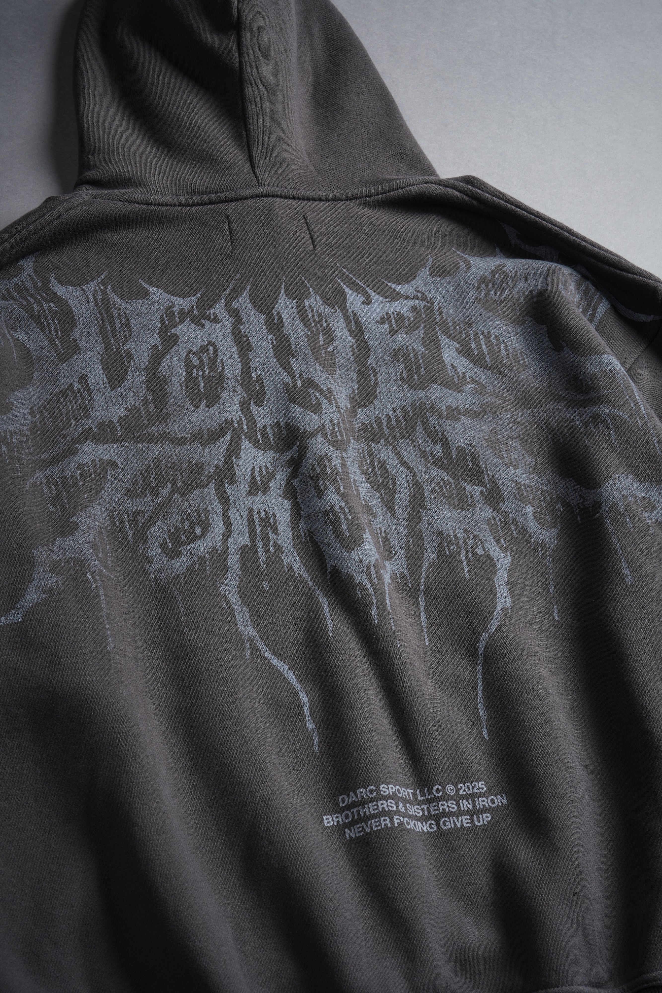 Oni Code "Pierce" Hoodie in Wolf Gray