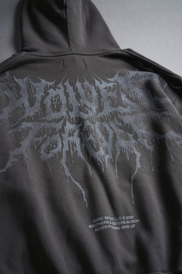 Oni Code "Pierce" Hoodie in Wolf Gray