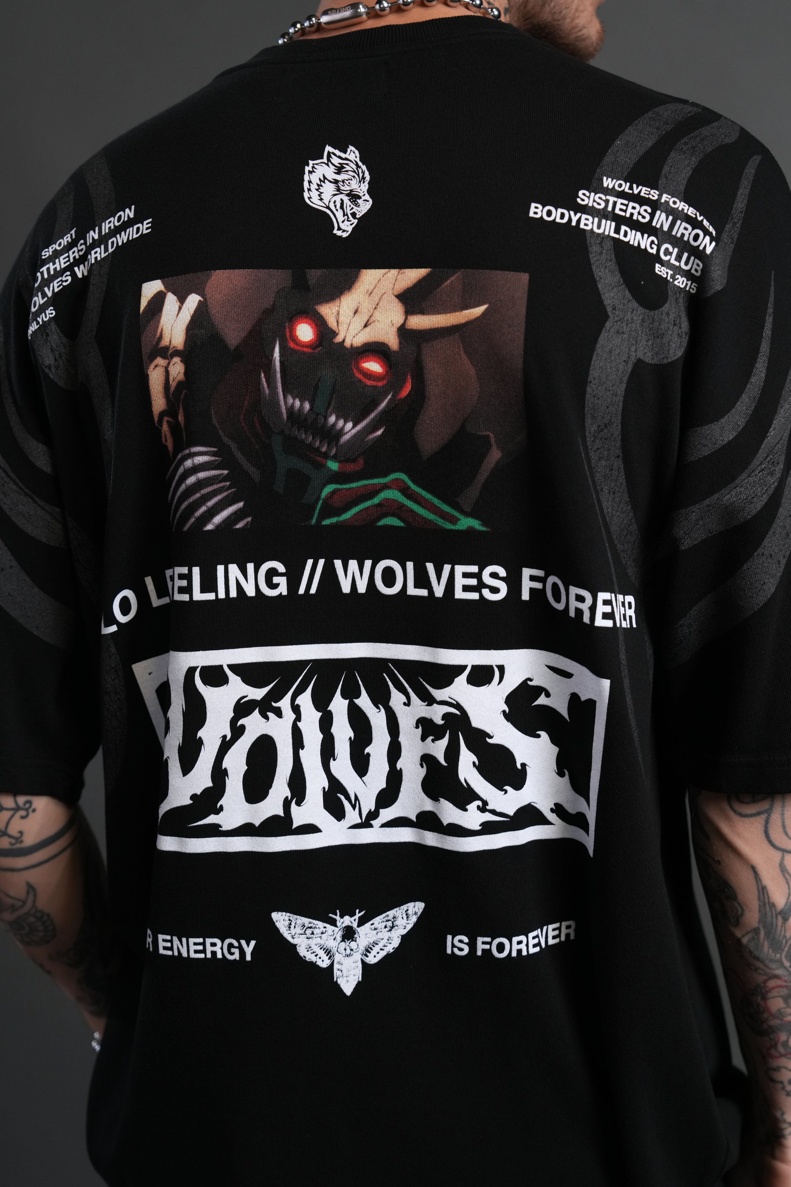 Tusk "Premium" Oversized Tee in Black