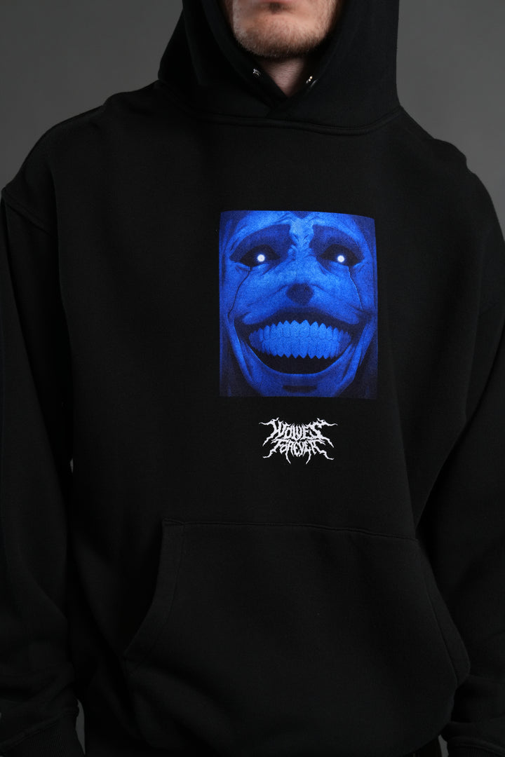 Statue of God "Pierce" Hoodie in Black