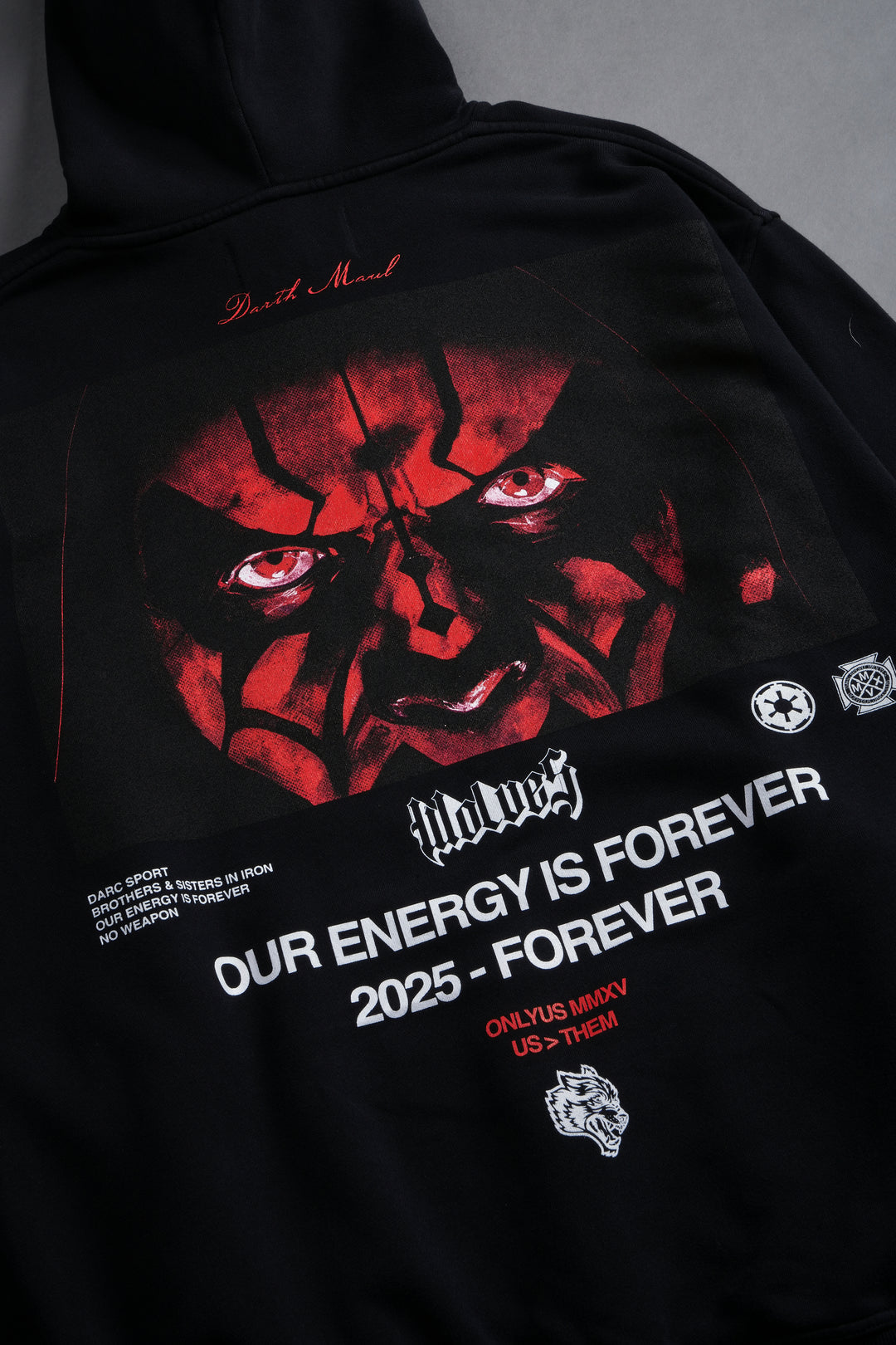 The Phantom Menace "Pierce" Hoodie in Black