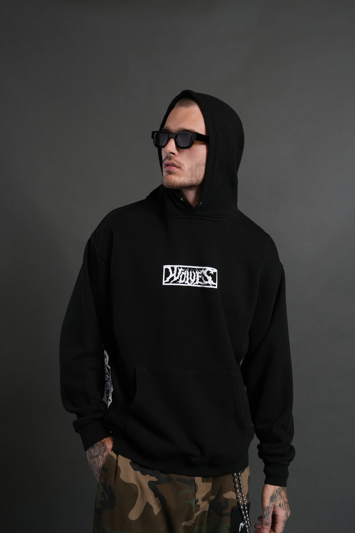 Darc Hunter "Pierce" Hoodie in Black